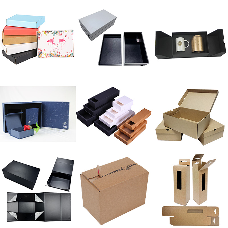 தனிப்பயனாக்கப்பட்ட மறுசுழற்சி காகித பெட்டி